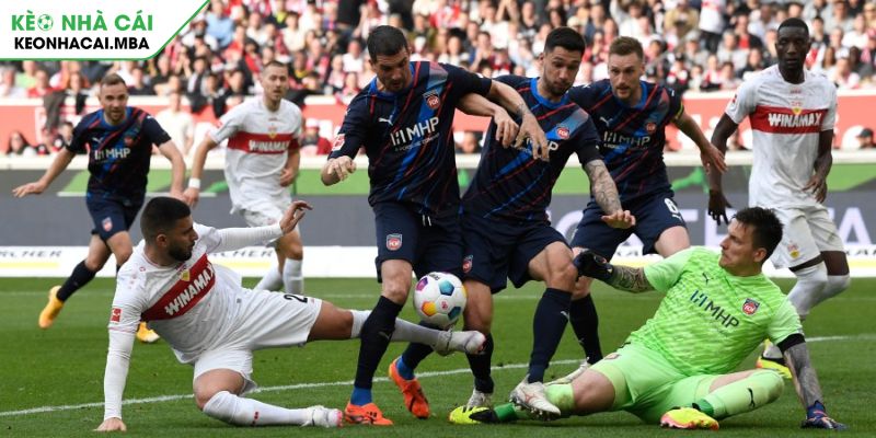 Soi kèo châu Á trận Stuttgart vs Heidenheim (01:30 26/04)