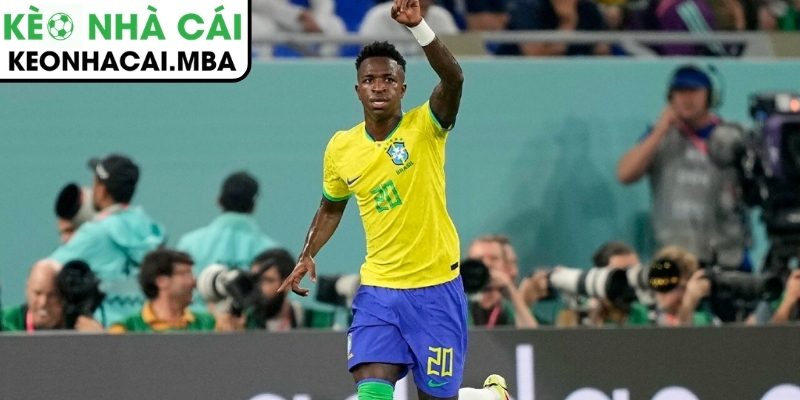 Brazil vs Croatia: Màn rượt đuổi kịch tính, Vinicius và Endrick để lại dấu ấn 2 Hiệp một: Brazil áp đảo, Vinicius tạo khác biệt